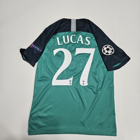 Nike Tottenham Hotspur Lucas Moura #27 2018/2019 third jersey champions League - Picture 15 of 16